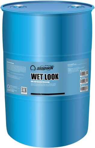 Nanoskin WET LOOK All Season Dressing 1 Gallon - Exterior Rubber & Plastic Solvent Based Dressing for Car Detailing | Produces a Deep, Rich, Long lasting shine | Safe For Cars Trucks, Motorcycles, RVs in Kuwait