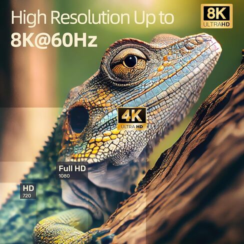 Alxum ثنائي الاتجاه USB C Switch - 2 في 1 خارج/1 في 2 خارج 2 أجهزة كمبيوتر مشاركة 1 أجهزة USB C، محدد محول USB C يدعم 8K@60 هرتز نقل بيانات 10 جيجابت في الثانية، كابلات USB C متضمنة in Kuwait