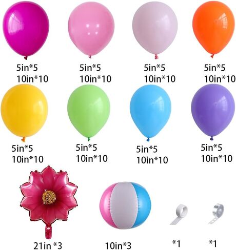 149pcs Fruit Balloon Garland Arch Kit Pink Yellow Green Balloons with Mixed Waterlemon Pineapple Mylar Foil Balloons for Twotti Fruity Party Decorations 2nd Birthday Party Summer Supplies in Saudi Arabia