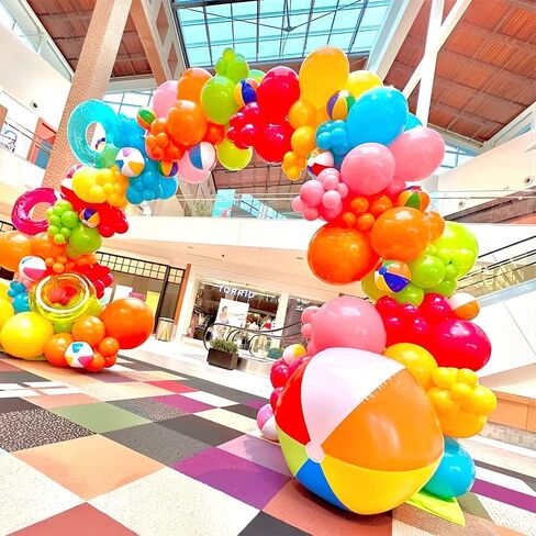 149pcs Fruit Balloon Garland Arch Kit Pink Yellow Green Balloons with Mixed Waterlemon Pineapple Mylar Foil Balloons for Twotti Fruity Party Decorations 2nd Birthday Party Summer Supplies in Saudi Arabia