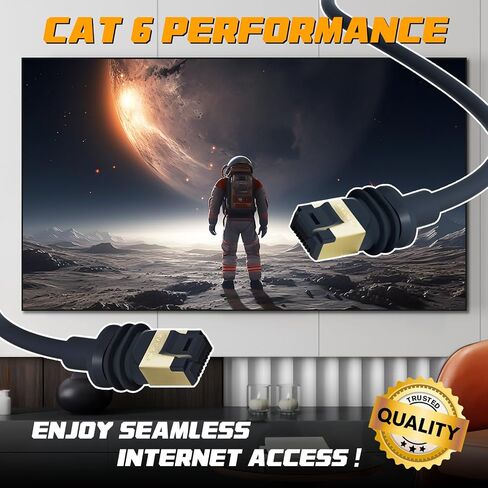Starlink Gen 3 Cable 45M(147FT) for Standard V3 Dish Starlink Outdoor Cable Extension - Waterproof Gray in Kuwait