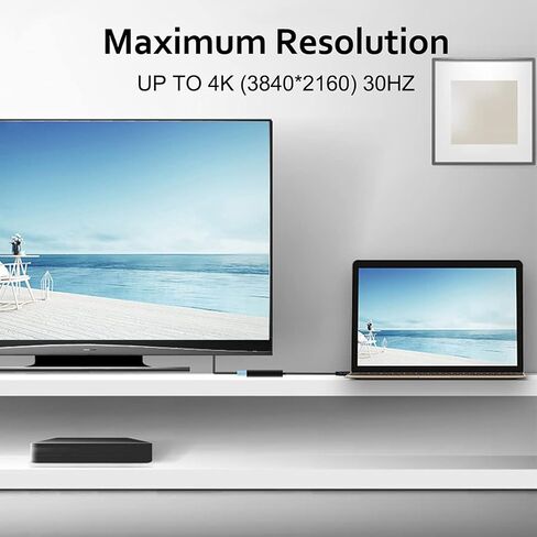 كابلات Hdmi إلى Hdmi 4K HDMI بطول 6.6FT/2M، كابل HDMI 2.1 عالي السرعة 4k120 144 هرتز لتوصيل الكمبيوتر المحمول بالتلفزيون، ودعم كابل شاشة الكمبيوتر، والشاشة، وPS5، وPS4، وجهاز العرض، وتلفزيون Fire، والمزيد، أسود in Saudi Arabia