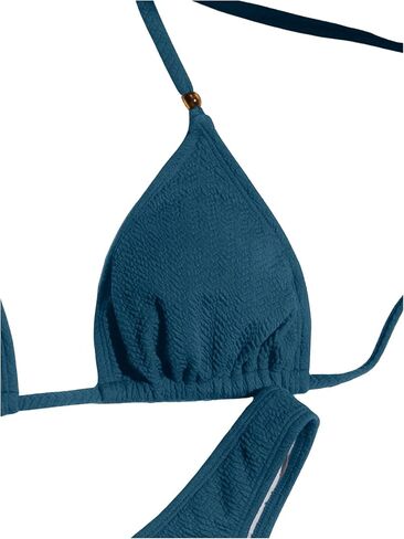 GORGLITTER Women's 2 Piece Swimsuit Halter Bikini Sets High Cut Bathing Suit in Saudi Arabia