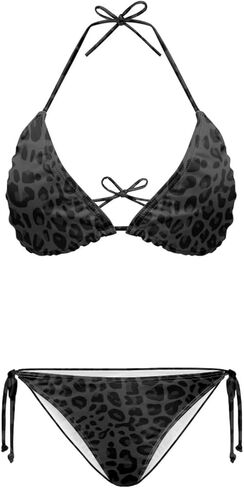 ملابس سباحة للسيدات طقم بيكيني بسلسلة عالية الخصر للنساء مقاس XS-XXL in Kuwait