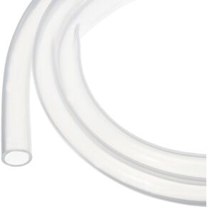 5ft 5/16" ID x 7/16" OD Silicone Tubing Clear 8mm x 11mm Industrial Plastic Tubing Pure Silicone Hoses for Pump Siphoning Draining Irrigation Brewing