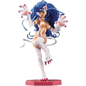 Kotobukiya Darkstalkers: Felicia Bishoujo Statue, Multicolor