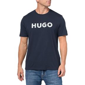 HUGO Men's Print Logo Short Sleeve T-shirt