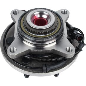 KUSATEC 515046 Front Wheel Bearing and Hub Assembly Compatible with 2004-2005 Ford F-150 2004 Heritage, 6 Lug Bolts w/ABS