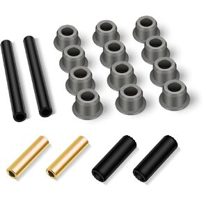 Front Leaf Spring and Front Upper A Arm Suspension for Club Car Precedent and 2018-up Tempo Golf Cart,Bushing and Sleeve Kit
