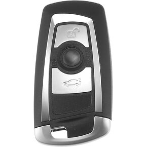 X AUTOHAUX 315MHz KR55WK49863 Replacement Smart Proximity Keyless Entry Remote Key Fob for BMW 1 2 3 4 5 6 7 Series 2009-2017 3 Buttons with Door Key PCF794 Chip