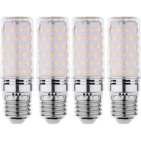 RAYHOO LED Light Bulbs Incandescent 80-100 Watts Equivalent, Standard Medium E26 Base,1000Lumens Non-Dimmable,4 Pack (White 6000K)