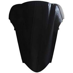 New Motorcycle Black Double Bubble Windscreen Windshield ABS for Honda VFR 800 2002-2009