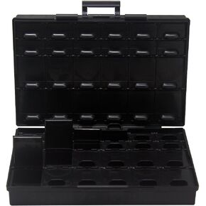 BOXALL48 48 ESD Safe anti-statics bins Enclosure for Surface Mount Components IC chips diode transistor Tweezers