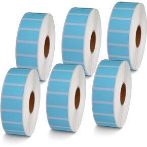 BETCKEY - 4" x 3" Shipping & Multipurpose Labels Compatible with Zebra & Rollo Label Printer,Premium Adhesive & Perforated[Yellow, 6 Rolls, 3000 Labels]