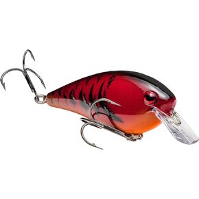 Strike King HCKVDS2.5-450 Square Fishing Equipment, Delta Red, One Size