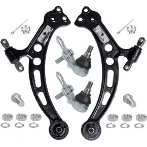 Left Right Front Lower Control Arm Assembly Compatible Lexus ES300 RX300 Toyota Camry Avalon Driver Passenger Side AUQDD 2PCS K640191 K640192 Professional Suspension K620051 K620052