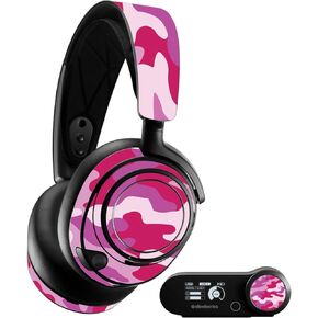 MightySkins Skin Compatible with SteelSeries Arctis Nova Pro - Pink Camo | Protective, Durable, and Unique Vinyl Decal wrap Cover | Easy to Apply, Remove, and Change Styles | Made in The USA