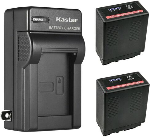 Kastar 2-Pack Battery and AC Wall Charger Replacement for Panasonic VW-VBG6 VW-VBG6GK VW-VBG6-K VW-VBG6PPK, CGA-E625, VW-VBG6 Pro Battery, Panasonic DE-A38, VSK0631, VSK0698 Charger in Saudi Arabia