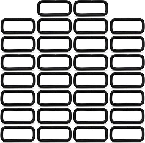 BIKICOCO Metal Rectangle Ring Buckles Square Strap Webbing Belt Rings for Bag Purse Non Welded in Saudi Arabia