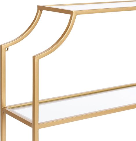 Kate and Laurel Ciel 3 Tiered Wall Shelf, 20 x 30, Black, Decorative Floating Shelf Storage and Wall Organizer in Saudi Arabia