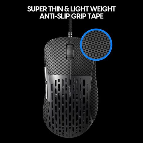 Pulsar Gaming Gears Xlite/Xlite Wireless / V2 Wireless Anti Slip Mouse مجموعة شريط مضاد للانزلاق، بوليمر، رفيع للغاية، شريط 3M قابل للإزالة نظيف، منتج محلي أصلي، لـ Xlite V2 Mini، نوع رفيع in Kuwait