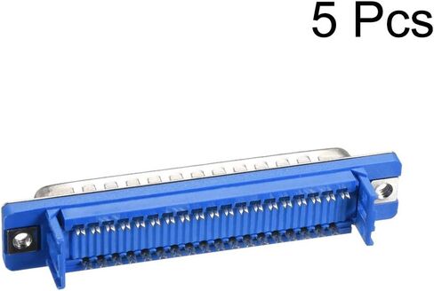 uxcell IDC D-Sub Ribbon Cable Connector 37-pin 2-Row Male Plug IDC Crimp Port Terminal Breakout for Flat Ribbon Cable Pack of 5 in Saudi Arabia