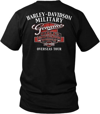 Harley-Davidson Military - Men's Patriotic Eagle Graphic T-Shirt - Shady Eagle | Overseas Tour in Saudi Arabia