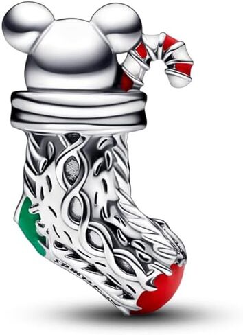 Pandora Festive Mouse & Stocking Charm, No Gift Box in Saudi Arabia