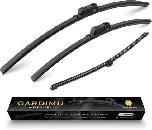 Replacement For Audi Q5 2009-2017 Windshield Wiper Blades-3 Pieces of Car Front And Rear Window Wiper blades in Kuwait