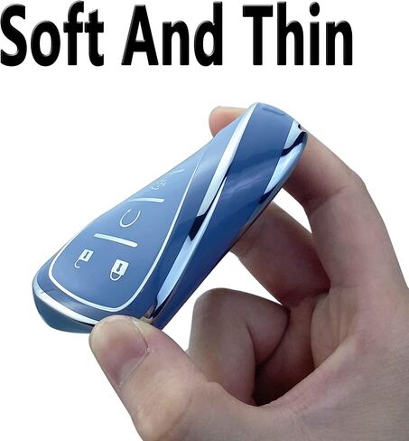 Key Fob Cover Case Compatible with Chevy Camaro Cruze Equinox Malibu Traverse Blazer Volt Bolt Sonic Trax in Saudi Arabia