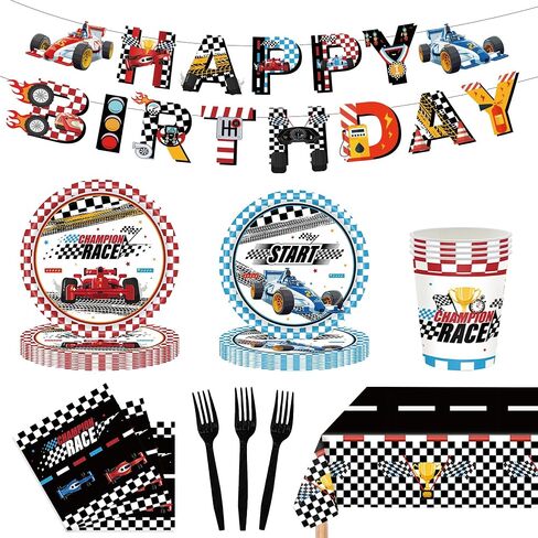 Construction Birthday Party 122Pcs Decorations Construction Theme Decorations Includes Plates, Cups, Napkins, Cutlery, Perfect for Boys Kids Birthday Party, Serves 24 Guests in Saudi Arabia