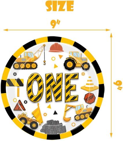 Holy Cow I'm 1/2 Birthday Party Plates Moo Moo Half Way To 1st Disposable Paper Dinner Plates Dinnerware for Farm Animals Cow Girls Baby Shower Half Birthday Party Party Decorations Supplies in Kuwait