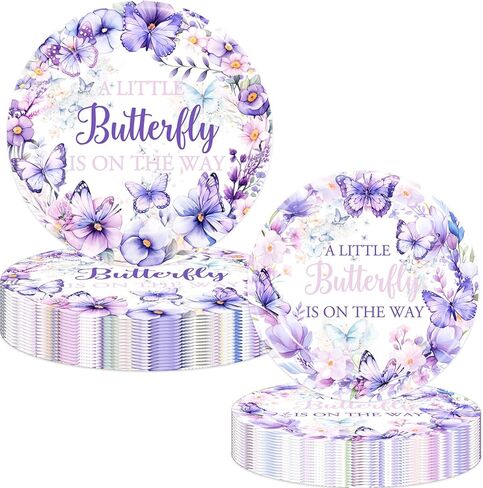 Holy Cow I'm 1/2 Birthday Party Plates Moo Moo Half Way To 1st Disposable Paper Dinner Plates Dinnerware for Farm Animals Cow Girls Baby Shower Half Birthday Party Party Decorations Supplies in Kuwait