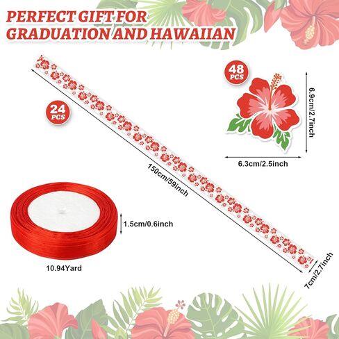 مجموعة من 24 قطعة من حلوى التخرج من هيديي، مجموعة صنع حلوى ليو من هاواي، أكياس تهنئة، شرائط التخرج، أنابيب الحلوى، حشو الحلوى لهدايا التخرج للحفلات in Kuwait