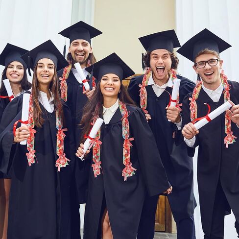 مجموعة من 24 قطعة من حلوى التخرج من هيديي، مجموعة صنع حلوى ليو من هاواي، أكياس تهنئة، شرائط التخرج، أنابيب الحلوى، حشو الحلوى لهدايا التخرج للحفلات in Kuwait