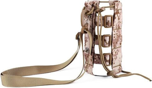 حامل زجاجة مياه MOLLE، حامل زجاجة مياه MOLLE قابل للتعديل مع حزام حقيبة زجاجة مياه تكتيكية MOLLE لزجاجة الرياضة في الهواء الطلق in Saudi Arabia