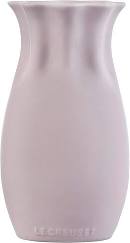 Le Creuset Stoneware Small Flower Petal Vase, 6.5"H x 3.5"D, Artichaut in Saudi Arabia