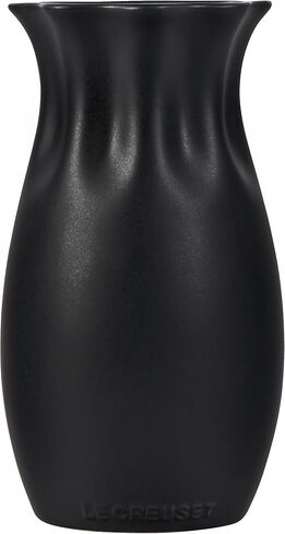 Le Creuset Stoneware Small Flower Petal Vase, 6.5"H x 3.5"D, Artichaut in Kuwait