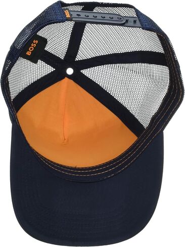 BOSS Men's Contrast Logo Trucker Hat in Saudi Arabia