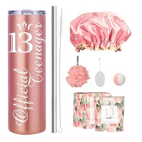 13th Birthday Gifts for Girl, Official Teenager Birthday Gifts, Gifts for 13th Birthday Girl, 13th Birthday Decorations, 13th Birthday Gift, 13th Birthday Tumblers, 13th Birthday Party Supplies