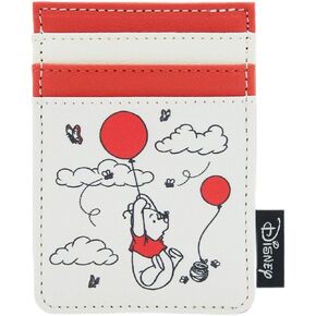 حامل بطاقات Loungefly Disney Winnie The Pooh Balloons باللون الأحمر in Kuwait
