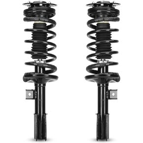 Replace for 172217 172218 Front Left & Right Pair Complete Strut Spring Assembly for 2002-2007 Saturn Vue Shock Coil