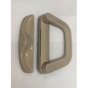 Sliding Door Handle Set for Tuscany & Classic Series Patio Doors, Tan