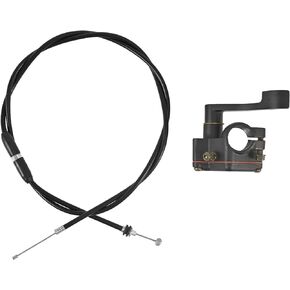 7/8'' 22mm Metal Thumb Throttle Cable Accelerator Handle Assembly for Chinese 50cc 70cc 90cc 110cc 125cc 250cc ATV Quad Go Kart TaoTao Pit Bike