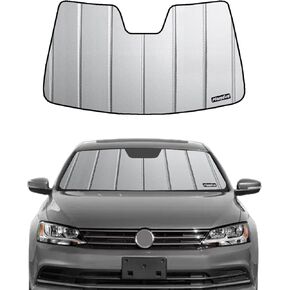 Windshield Shade for Volkswagen 2011-2018 Jetta Custom Front Window Sunshade - Safeguard