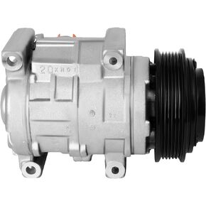 ECCPP A/C Compressor with Clutch 2011-2016 Fit for Chrysler Town & Country 3.6L AC Compressor