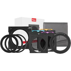 Kase Stackable Magnetic ND 4 Filter Master Kit 1 Stop, 2 Stop, 3 Stop, 6 Stop Color Coded Strong Magnetism Accepts 95mm Kase Round Magnetic