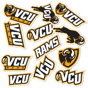 Desert Cactus Virginia Commonwealth University VCU Rams Stickers Vinyl Decals Laptop Water Bottle Car Scrapbook T2 (Type 2)