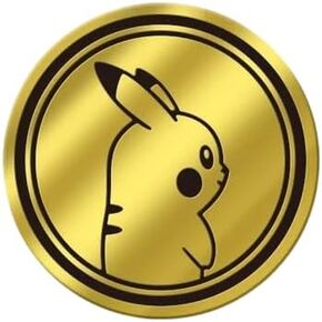 TCG Coin PIKACHU [Gold] Large 52MM Diameter