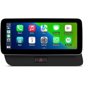 ستيريو سيارة 10.25 بوصة لسيارة Audi Q5 2009-2017 مع نظام Audi Concert/Symphony، ترقية راديو المصنع Android Auto Wireless CarPlay Bluetooth IPS شاشة تعمل باللمس in Kuwait